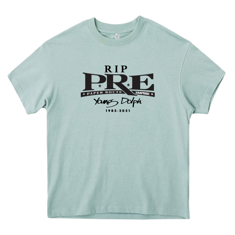 Rest In Peace Young Dolph Heavy Core Tee by artisFamous | Teevron