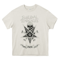Cream suicidal tendencies Heavy Core Tee - artisFamous