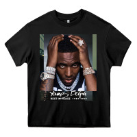 Black Rest in Peace Young Dolph Heavy Core Tee - artisFamous