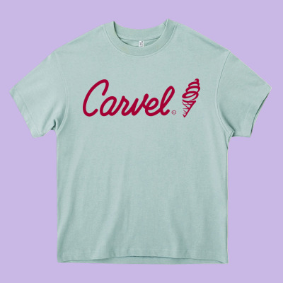 Carvel (ice Cream) Cafe Heavy Core Tee Designed By Artisfamous