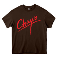 Chocolate Brown chuy's Cafe Heavy Core Tee - artisFamous
