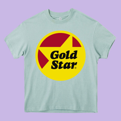 Gold Star Chili Resto Heavy Core Tee Designed By Artisfamous