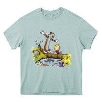 Calvin And Hobbes Bill Watterson Heavy Core Tee | Teevron