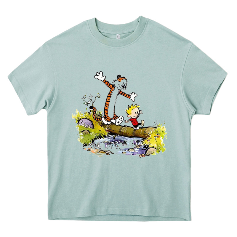 Calvin And Hobbes Bill Watterson Heavy Core Tee by artisFamous | Teevron
