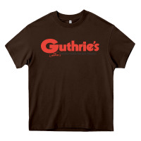 Chocolate Brown Guthrie's Resto Heavy Core Tee - artisFamous