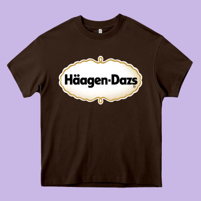 Häagen Dazs Cafe And Resto Heavy Core Tee Designed By Artisfamous