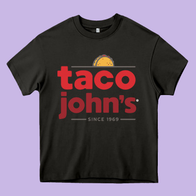 Taco John's Resto Heavy Core Tee Designed By Artisfamous