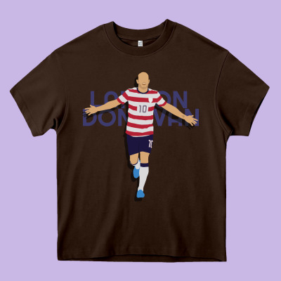 Landon Donovan Heavy Core Tee Designed By Artisfamous