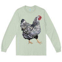 Matcha wyandotte chicken Long Sleeve Tee - LillyAllenDesigns