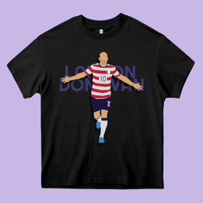 Landon Donovan Heavy Core Tee Designed By Artisfamous