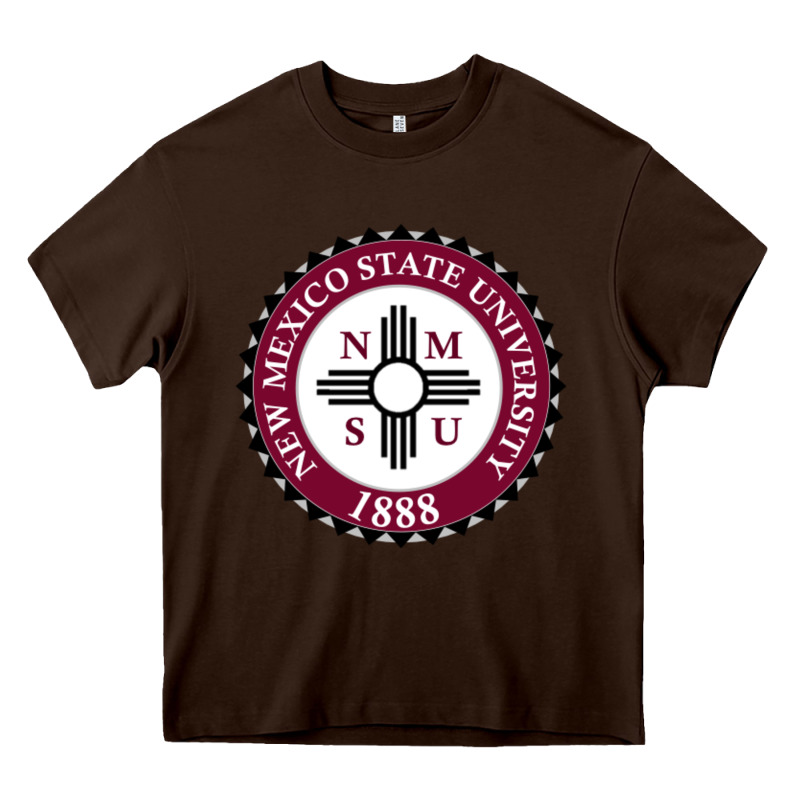 Nmsu Seal Heavy Core Tee by artisFamous | Teevron