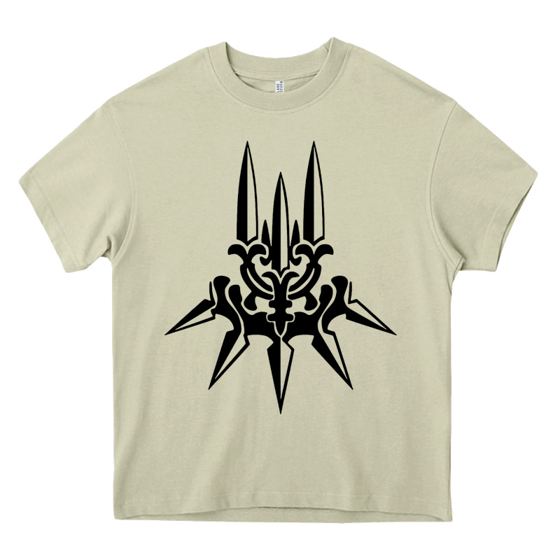 Yorha White Insignia Heavy Core Tee by artisFamous | Teevron