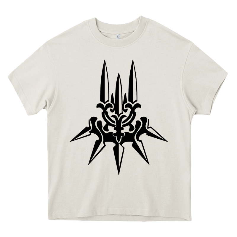 Yorha White Insignia Heavy Core Tee by artisFamous | Teevron