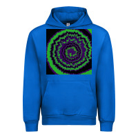 Cobalt halloween tie dye pattern black Urban Hoodie - RanaPortraitStore