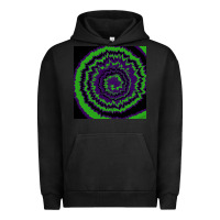 Pigment Black halloween tie dye pattern black Urban Hoodie - RanaPortraitStore