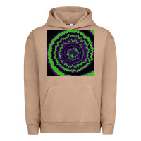 Pigment Burro halloween tie dye pattern black Urban Hoodie - RanaPortraitStore