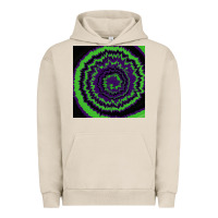 Pigment French Oak halloween tie dye pattern black Urban Hoodie - RanaPortraitStore