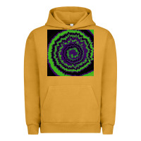 Pigment Peanut Butter halloween tie dye pattern black Urban Hoodie - RanaPortraitStore
