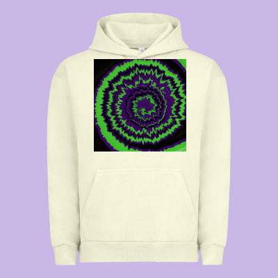 Halloween Tie Dye Pattern Black Urban Hoodie Designed By Ranaportraitstore