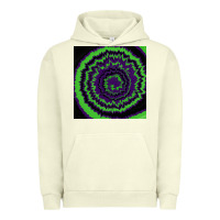 Pigment Pistachio halloween tie dye pattern black Urban Hoodie - RanaPortraitStore