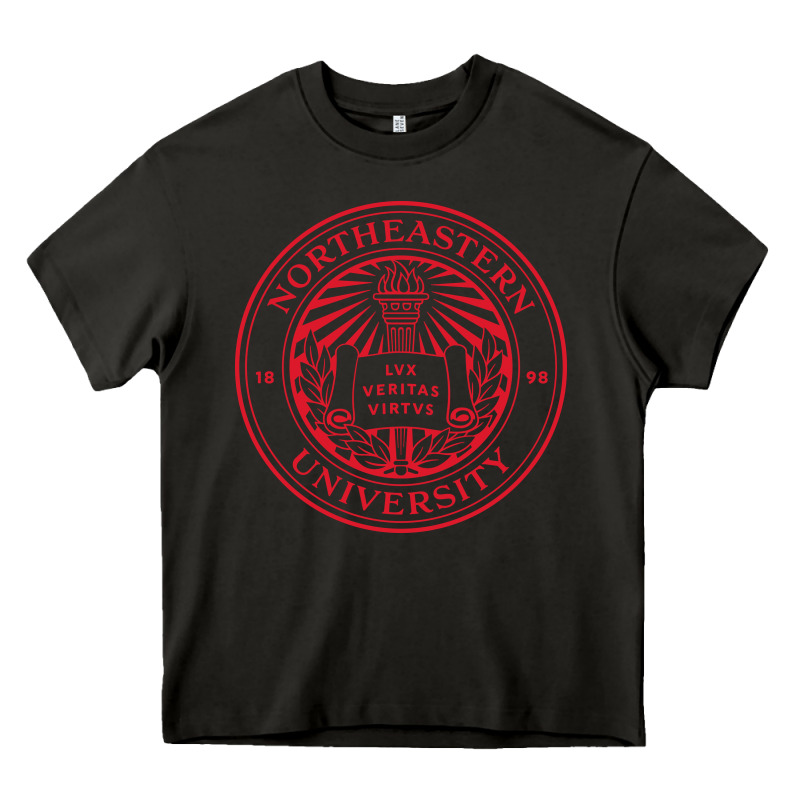 Northeastern University Heavy Core Tee by artisFamous | Teevron