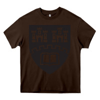 Chocolate Brown northumbria university new coat of arms Heavy Core Tee - artisFamous
