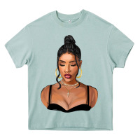 Arona black woman Heavy Core Tee - FaDigitalArtStudio