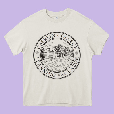 Oberlin College, Oberlin, Oh, Heavy Core Tee Designed By Artisfamous