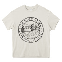 Cream oberlin college, oberlin, oh, Heavy Core Tee - artisFamous