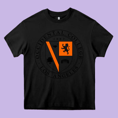 Occidental College Heavy Core Tee Designed By Artisfamous