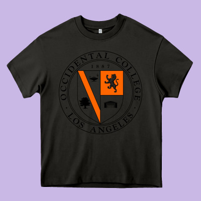 Occidental College Heavy Core Tee Designed By Artisfamous