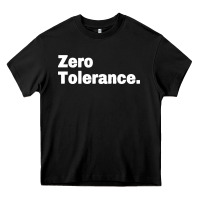 Black zero tolerance Heavy Core Tee - artisFamous