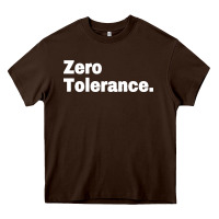 Chocolate Brown zero tolerance Heavy Core Tee - artisFamous