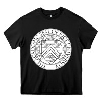 Black rice university Heavy Core Tee - artisFamous