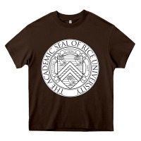 Chocolate Brown rice university Heavy Core Tee - artisFamous