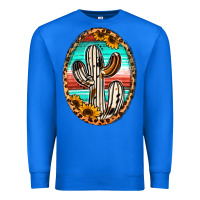 True Royal Western Cactus Premium Sweatshirt - Jasminsmagicworld