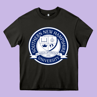 Southern New Hampshire University Heavy Core Tee Designed By Artisfamous