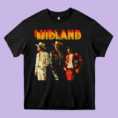 Midland Heavy Core Tee Designed By Artisfamous