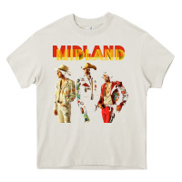 Cream midland Heavy Core Tee - artisFamous