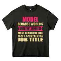 Asphalt model funniest isn't a jobtitle Heavy Core Tee - artisFamous