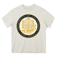 Cream university of california, san diego Heavy Core Tee - artisFamous