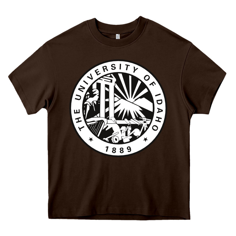 University Of Idaho Heavy Core Tee by artisFamous | Teevron