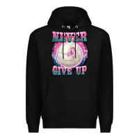 Black never give up Premium Hoodie - BarkalooDesign