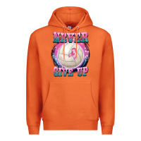 Carrot never give up Premium Hoodie - BarkalooDesign