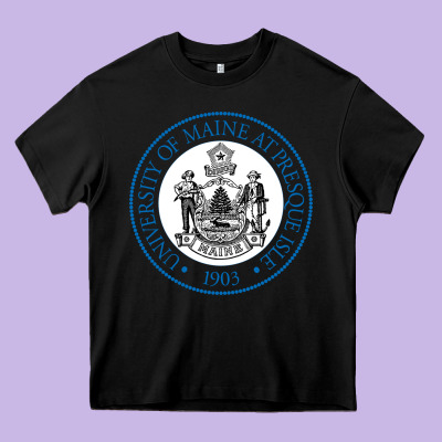 University Of Maine At Presque Isle Heavy Core Tee Designed By Artisfamous