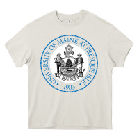 Cream university of maine at presque isle Heavy Core Tee - artisFamous