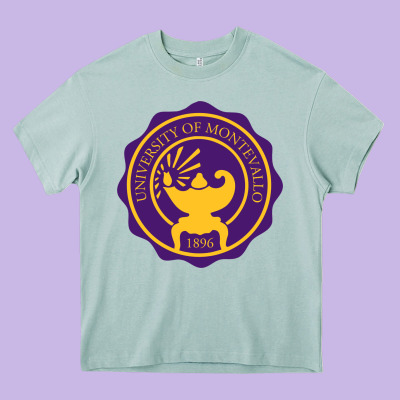 University Of Montevallo Heavy Core Tee Designed By Artisfamous
