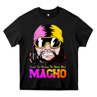 Black randy wrestler Heavy Core Tee - artisFamous