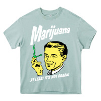 Arona smoking marijuana Heavy Core Tee - artisFamous