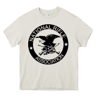 Cream national rifle association Heavy Core Tee - artisFamous